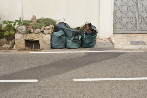 Recycling construction waste in Pimlico