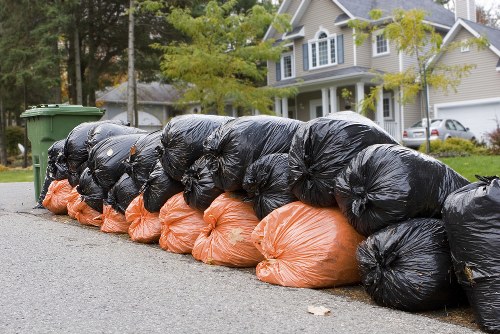 Eco-friendly clearance practices in Pimlico