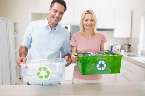 Eco-friendly disposal and recycling during office clearance