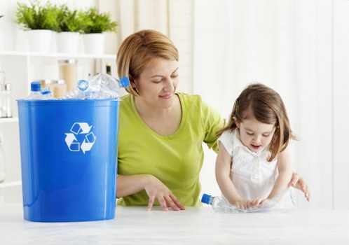 Eco-friendly disposal of garage items